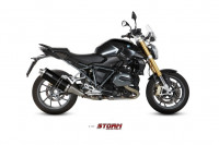 Storm by MIVV OVAL Endschalldämpfer schwarz passend für BMW R 1200 R / RS (2015–2018) Storm by MIVV OVAL Endschalldämpfer schwarz passend für BMW R 1200 R / RS (2015–2018)