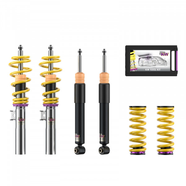 KW Gewindefahrwerk V1 inox (inkl. Stilllegung f. elektr. Dämpfer) VW GOLF VII Variant (AUV, BA5, BV5