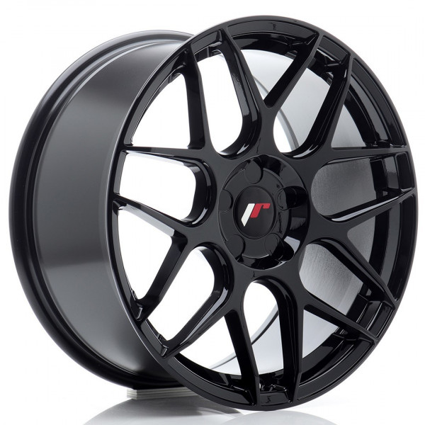 JR Wheels JR18 18x8,5 ET20-45 5H Blank Glossy Black