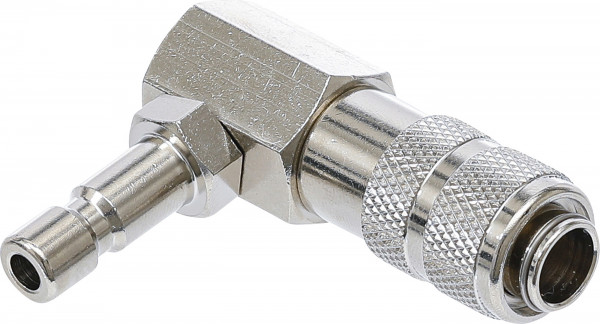 BGS Kühlsystem-Bajonettadapter 90° abgewinkelt