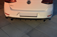 Diffusor Heck Ansatz Carbon Look passend für VW Golf 7 GTI Facelift Diffusor Heck Ansatz Carbon Look passend für VW Golf 7 GTI Facelift