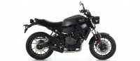 Arrow Rebel Endschalldämpfer Edelstahl Schwarz passend für Yamaha XSR 700 Arrow Rebel Endschalldämpfer Edelstahl Schwarz passend für Yamaha XSR 700