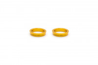 Barracuda goldfarbener Einlegering für Footpeg Fußraste Barracuda goldfarbener Einlegering für Footpeg Fußraste