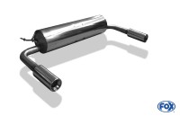 FOX Endschalldämpfer passend für Toyota RAV 4 II 5-Türer - Ausgang rechts/links 1x90 Typ 13 FOX Endschalldämpfer passend für Toyota RAV 4 II 5-Türer - Ausgang rechts/links 1x90 Typ 13