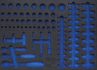 BGS Werkstattwageneinlage 3/3 leer passend für Art. 4015 BGS Werkstattwageneinlage 3/3 leer passend für Art. 4015