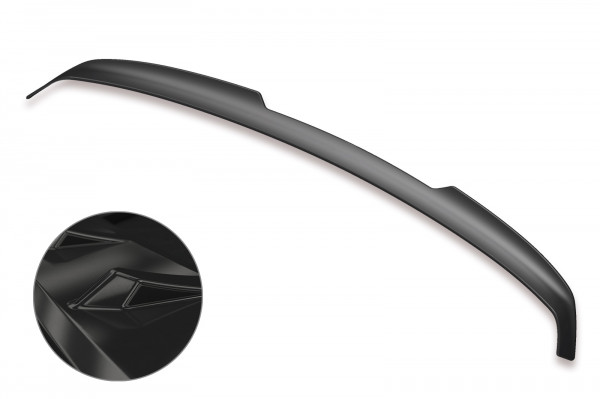 Heckflügel mit ABE für VW Golf 7 Variant HF584 Schwarz Strukturiert