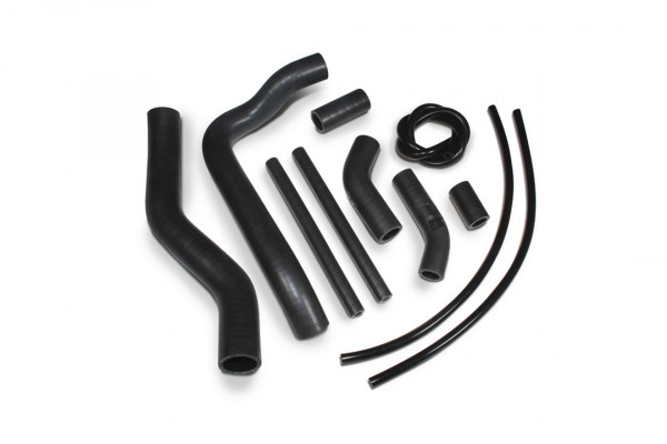 SAMCO SPORT Siliconschlauch Kit classic schwarz matt passend für Honda VFR750R RC30