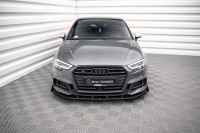 Street Pro Front Ansatz + Flaps passend für Audi S3 / A3 S-Line Sportback 8V Facelift Street Pro Front Ansatz + Flaps passend für Audi S3 / A3 S-Line Sportback 8V Facelift