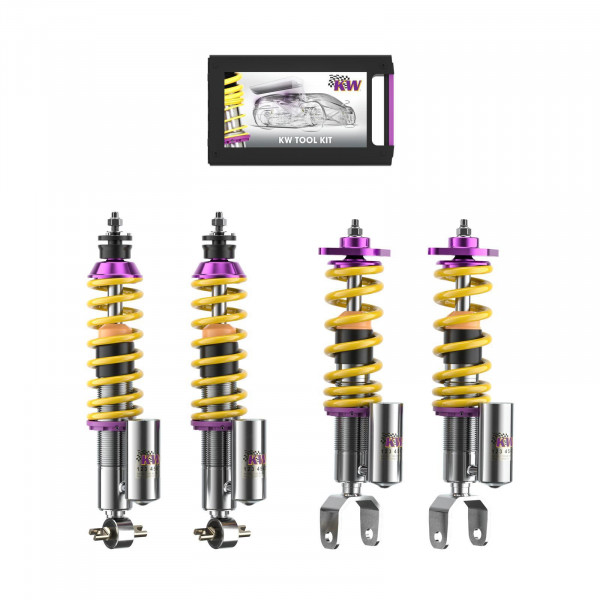 KW Gewindefahrwerk V3 inox passend für Chevrolet Corvette (C6) GMX-245, GMX245A, GMX245S 09/2004–12/