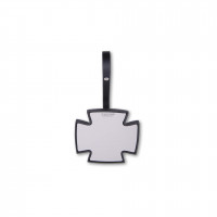 HIGHSIDER Lenkerendenspiegel Iron Cross schwarz HIGHSIDER Lenkerendenspiegel Iron Cross schwarz