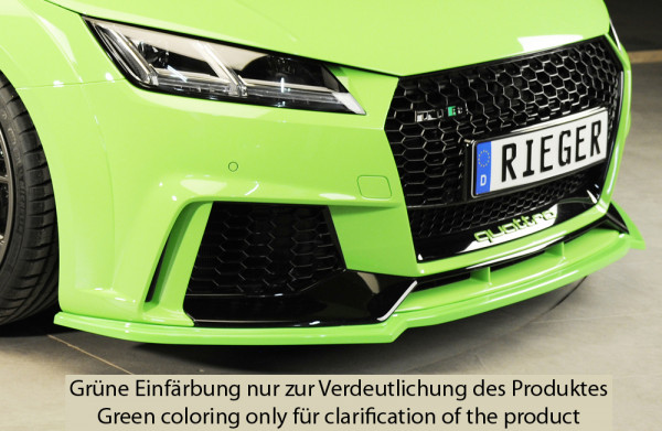 Rieger Spoilerschwert passend für Audi TT RS (8J/8J1-FV/8S) Coupé 05.16-08.18