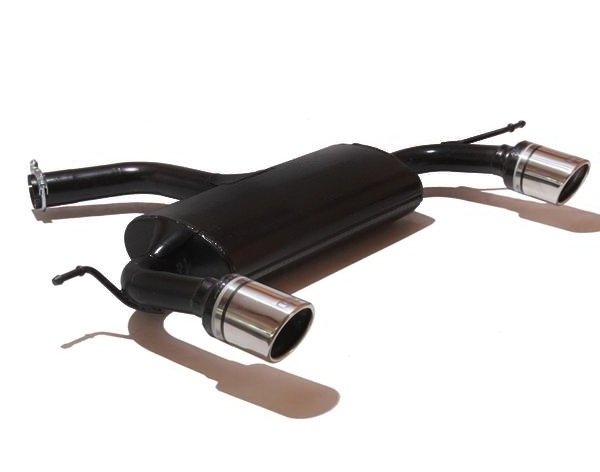 Ulter Sportauspuff passend für Volkswagen Golf VI 2008–2013 2 Duplex Endrohre rund Ø90