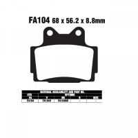EBC Bremsbeläge FA104 passend für Yamaha Modelle EBC Bremsbeläge FA104 passend für Yamaha Modelle