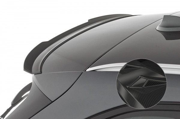 Heckflügel mit ABE für BMW X1 F48 HF668 Schwarz Strukturiert