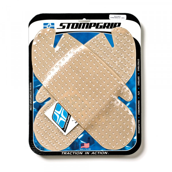 Stompgrip Traction Pad für Aprilia RSV 1000 / R / Factory 04-09 Volcano Klar