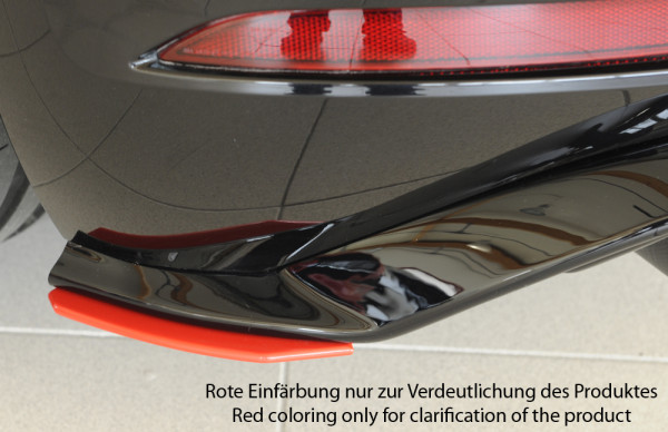 Rieger Heckschürzenansatz seitlich links für VW Golf 7 GTI 5-tür. 02.17- (ab Facelift)