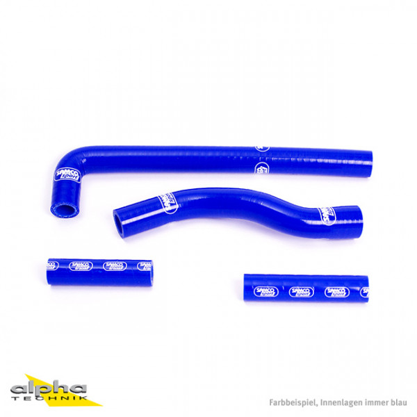 SAMCO SPORT Siliconschlauch Kit blau für Yamaha WR250F YZ250F Modelljahr 2001-2006