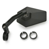 Lenkerendenspiegel D-MIRROR-4 Alu schwarz E-geprüft Lenkerendenspiegel D-MIRROR-4 Alu schwarz E-geprüft