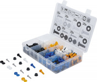 Schrauben-, Muttern- und Abdeckkappen-Sortiment | 400-tlg. Schrauben-, Muttern- und Abdeckkappen-Sortiment | 400-tlg.