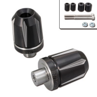 Daytona Lenkergewichte "Scratch" silber eloxiert passend für 7/8" + 1" Lenker Ø 14-19 mm Daytona Lenkergewichte "Scratch" silber eloxiert passend für 7/8" + 1" Lenker Ø 14-19 mm