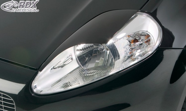RDX Scheinwerferblenden für FIAT Grande Punto & Punto Evo Böser Blick