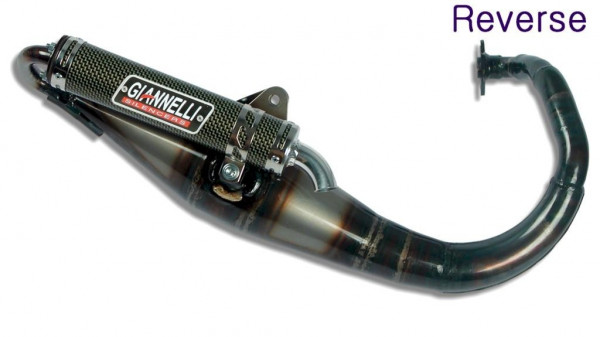 Giannelli Reverse Auspuff passend für Aprilia SR 50 Ditech 00-03