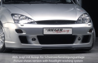 Rieger Spoilerstoßstange passend für Ford Focus 1 3-tür. 98-10.01 Rieger Spoilerstoßstange passend für Ford Focus 1 3-tür. 98-10.01