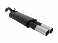 Novus Sportauspuff passend für VW Golf 2 19E 2x76mm RL-Design Novus Sportauspuff passend für VW Golf 2 19E 2x76mm RL-Design