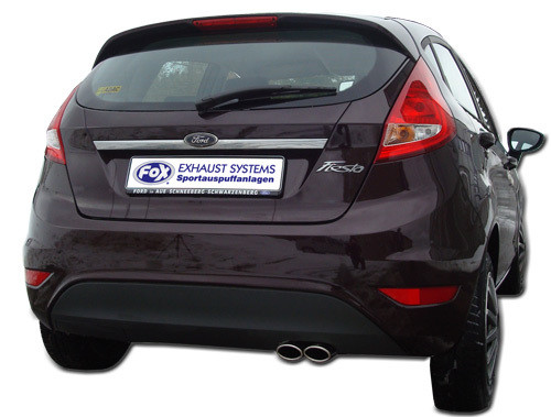 Ford Fiesta VII/ Fiesta VII Sport - 1,0l Eco Boost 1,4l Endschalldämpfer - 2x86x54 Typ 32