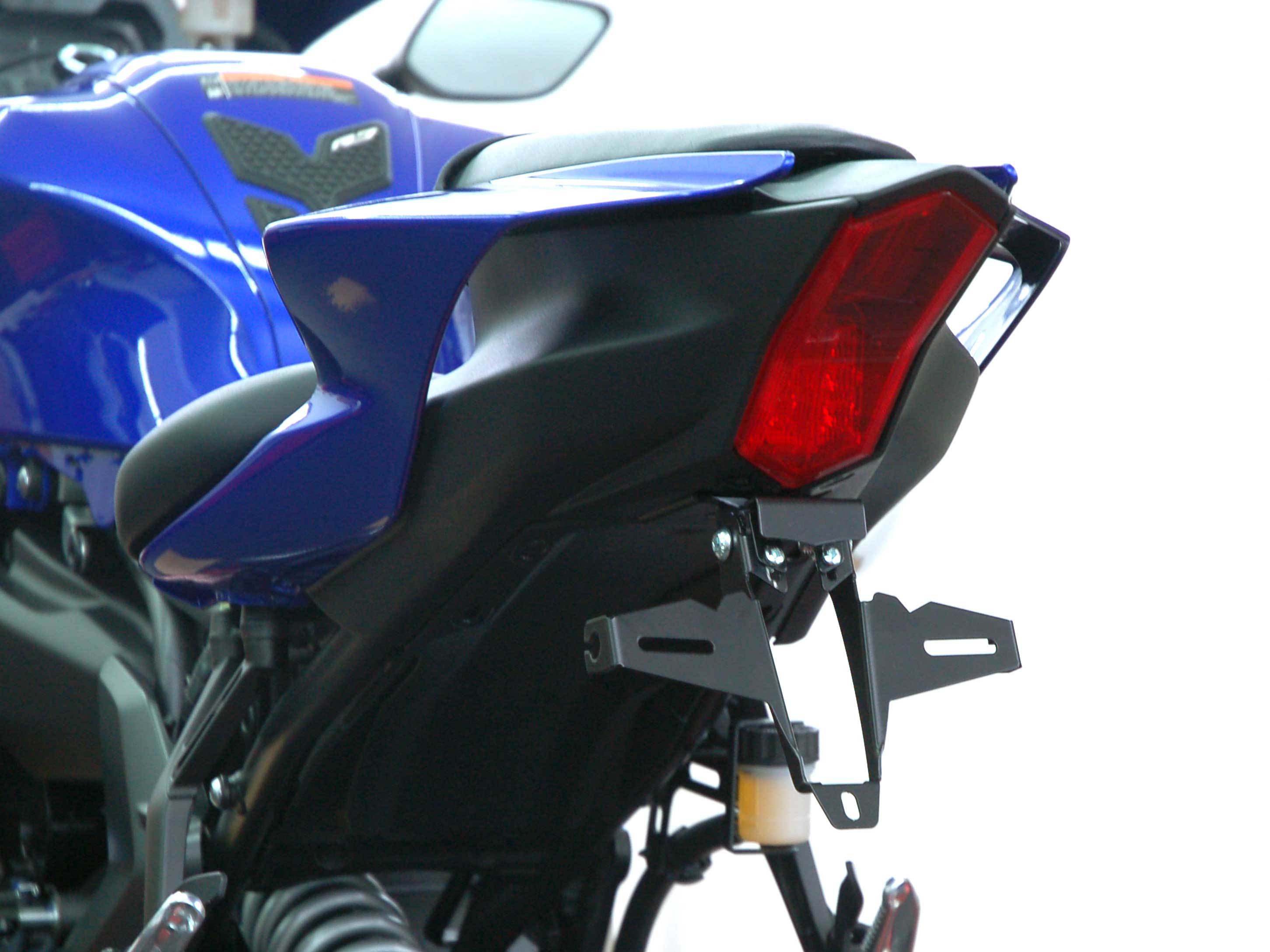 Kennzeichenhalter IQ1 für Yamaha R7 (2022-2024), Kennzeichenhalter, Verkleidung, Motorrad Tuning