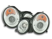 Scheinwerfer Set passend für Mercedes CLK W208 98-02 chrom Scheinwerfer Set passend für Mercedes CLK W208 98-02 chrom