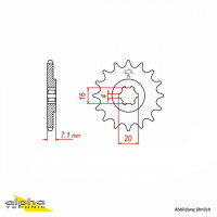 Ritzel 12 Zähne Teilung 420 passend für Suzuki TS50XK SA11C Ritzel 12 Zähne Teilung 420 passend für Suzuki TS50XK SA11C