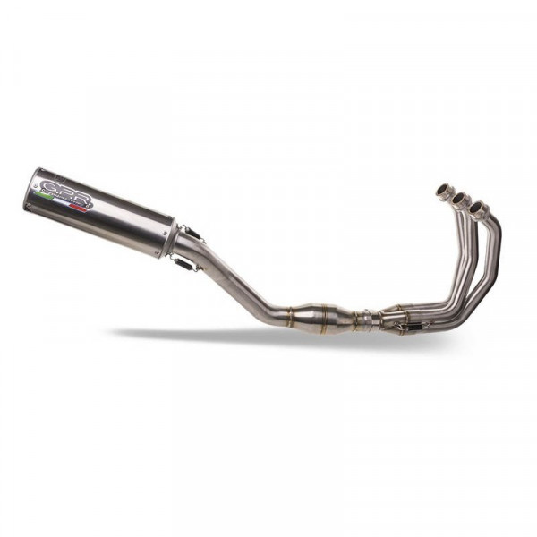 GPR M3 Inox Auspuff passend für Yamaha Tracer 9 2021–2024
