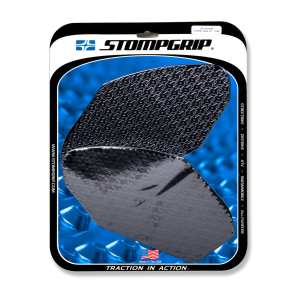 Stompgrip Traction Pad für Kawasaki Ninja 650 17-22 Icon Schwarz