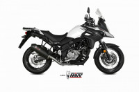 MIVV Oval Carbon Endschalldämpfer passend für Suzuki DL V-Strom 650 (2017–2023) MIVV Oval Carbon Endschalldämpfer passend für Suzuki DL V-Strom 650 (2017–2023)