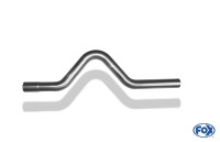 FOX Achsrohrbogen geweitet Ø55mm Edelstahl FOX Achsrohrbogen geweitet Ø55mm Edelstahl