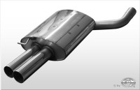 FOX Endschalldämpfer 2x76 Typ 10 passend für BMW E60/E61 520d 525d 530d FOX Endschalldämpfer 2x76 Typ 10 passend für BMW E60/E61 520d 525d 530d