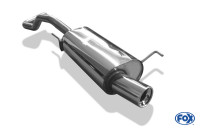 FOX Endschalldämpfer passend für Seat Ibiza 6K 1x90 Typ 13 FOX Endschalldämpfer passend für Seat Ibiza 6K 1x90 Typ 13