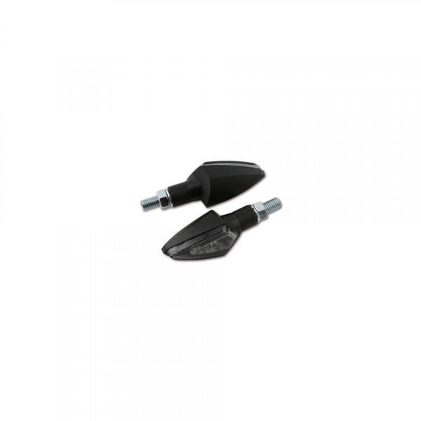 SHIN YO V-Scope LED Rück-, Bremslicht, Blinker Schwarz/Getönt 3in1, E-Geprüft (Paar)