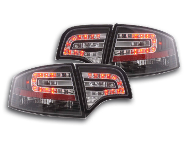 LED Rückleuchten Set Audi A4 Limousine Typ 8E 04-07 schwarz