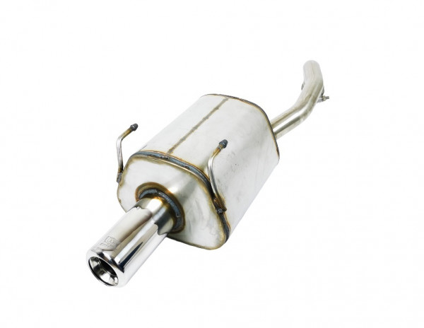 Ulter Sportauspuff passend für Fiat Panda 100HP 2003-2012 Ø80 rund