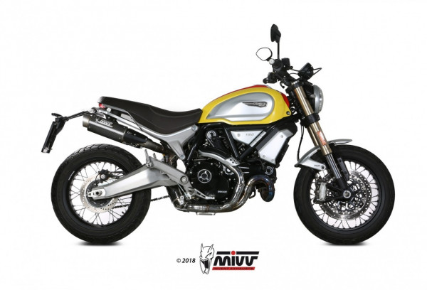 MIVV GPpro Carbon Endschalldämpfer passend für Ducati Scrambler 1100 (ab 2018)