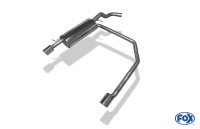 FOX Endschalldämpfer passend für VW Golf IV R32 Design Ø63,5mm FOX Endschalldämpfer passend für VW Golf IV R32 Design Ø63,5mm