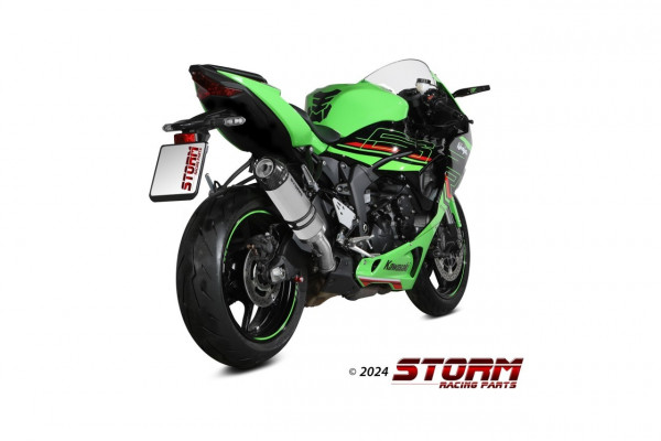 STORM by MIVV GP-C Endschalldämpfer Edelstahl passend für Kawasaki ZX-6 R 636 2024