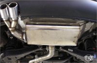 FOX Endschalldämpfer passend für VW Golf V GTI Edition 30 - 2x76 Typ 17 FOX Endschalldämpfer passend für VW Golf V GTI Edition 30 - 2x76 Typ 17