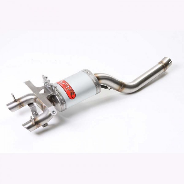 GPR Titanium Ghost Slip-On Auspuff passend für Yamaha FZ6 Fazer S1 S2 2004-2013