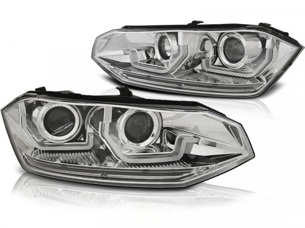 Scheinwerfer VW Polo VI 2G 17-21 SEQ LED Chrom