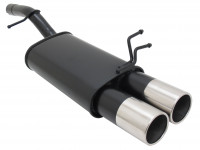 Novus Sportauspuff passend für Ford Fiesta MK6 JH / JD 2x90mm Novus Sportauspuff passend für Ford Fiesta MK6 JH / JD 2x90mm