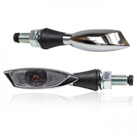 LED-Blinker Shadow light chrom Alu getönt E-geprüft LED-Blinker Shadow light chrom Alu getönt E-geprüft
