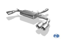 FOX Endschalldämpfer passend für BMW X4 F26 35i 35d - 2x90 mm Typ 25 rechts/links FOX Endschalldämpfer passend für BMW X4 F26 35i 35d - 2x90 mm Typ 25 rechts/links